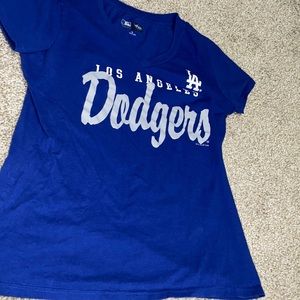 Dodgers blue tee shirt women’s small